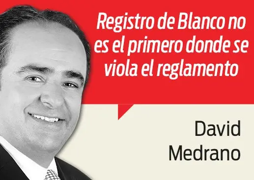 El 'misterioso' registro de Blanco