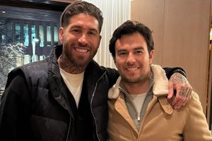 ¿Adelanta el fichaje de Rayados? ‘Checo’ Pérez presume foto con Sergio Ramos
