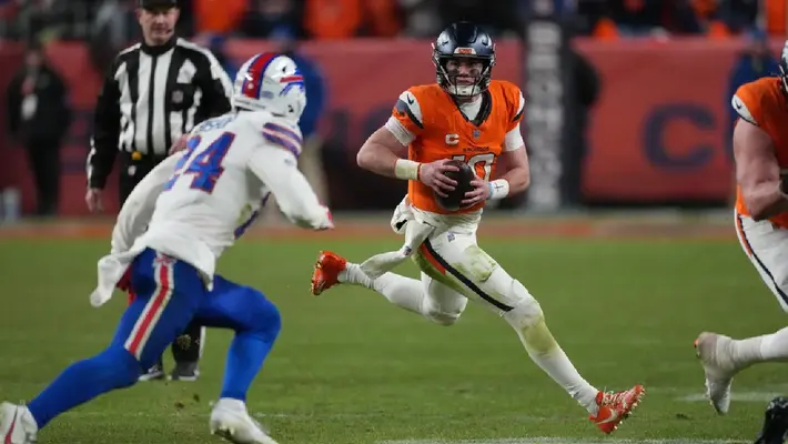 NFL 2025: Bo Nix y otros jugadores que se lesionaron en los Playoffs