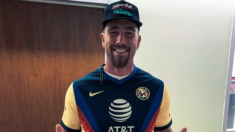 ¿ADN Tricampeón? Travis Kelce, estrella de Kansas City y ‘aficionado’ al América
