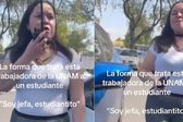 Lady UNAM: Trabajadora amenaza y humilla a estudiante: “Recuerda que eres hombre”