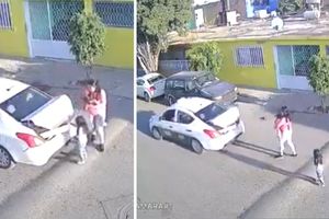 VIDEO: Taxista roba regalos navideños a una familia; su gremio lo busca y entrega
