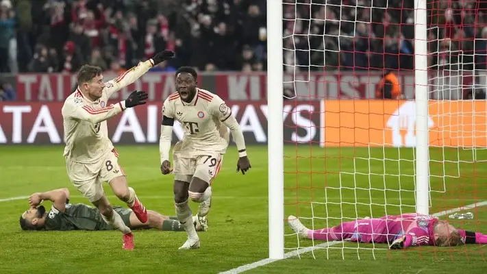 Champions League: Bayern Munich sobre la hora avanza a los Octavos de Final