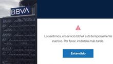 Reportan caída de BBVA en su sistema el día de hoy, 11 de enero 2025