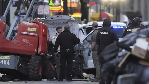 Automovilista en Nueva Orleans atropella y mata a 15 personas en Año Nuevo