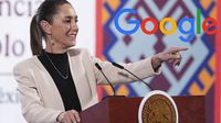 Sheinbaum amenaza con demandar a Google por modificar el nombre del Golfo de México