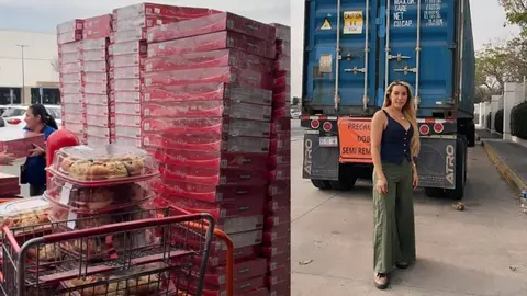 Mujer adquiere 800 Roscas de Reyes Magos en Costco para revenderlas
