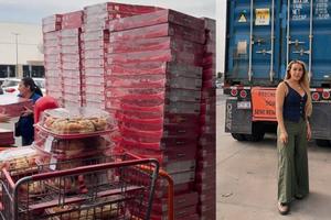 Mujer adquiere 800 Roscas de Reyes Magos en Costco para revenderlas