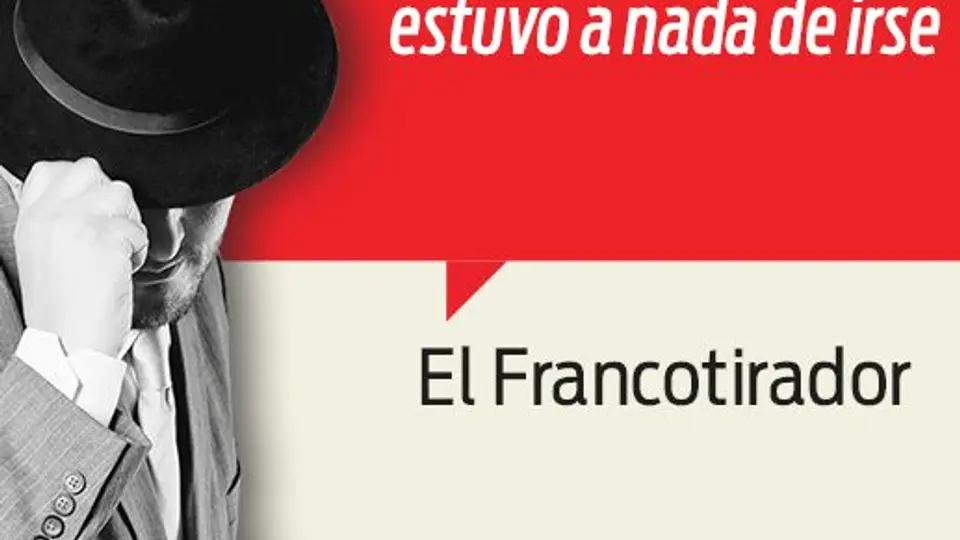 Apenas llegó y casi se les va Cecilio...