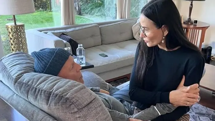 Demi Moore actualiza sobre el estado de salud de Bruce Willis ¿Ya no puede hablar?