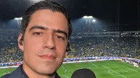 Revientan a Andrés Vaca por narración en el América vs Rayados