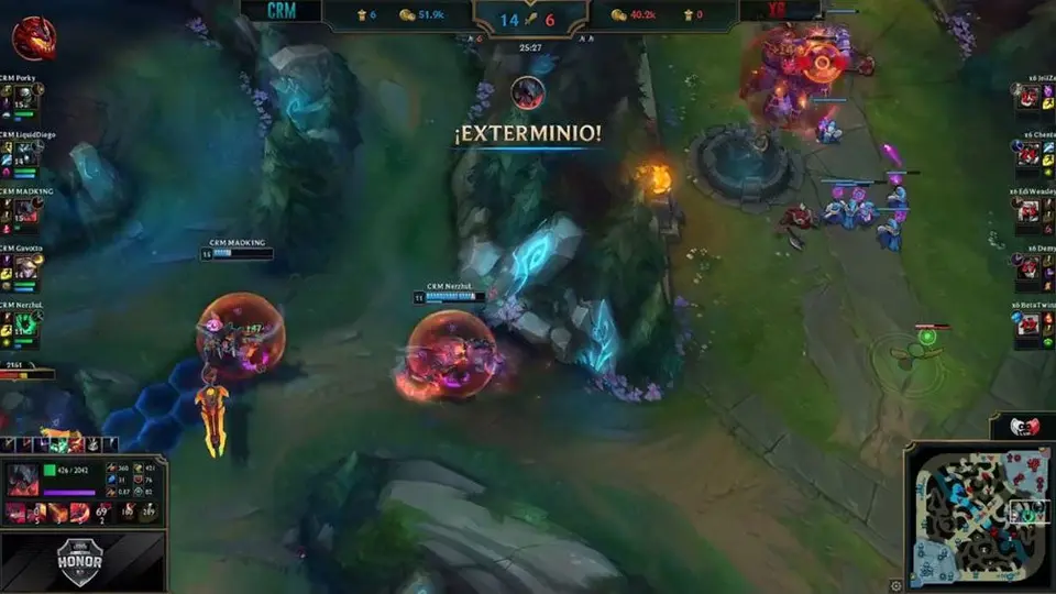 Cream Esports y MAD Lions, en la cima de la División de Honor