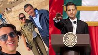 Influencers relatan encuentro con Enrique Peña Nieto en Egipto
