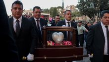 Dulce fue despedida con una misa en su memoria en la Basílica de Guadalupe