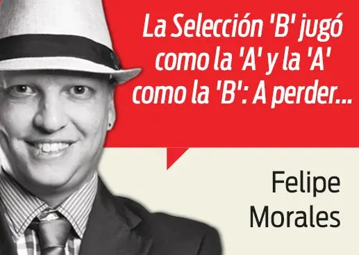 La Selección 'B' jugó como la 'A' y la 'A' como la 'B': A perder...
