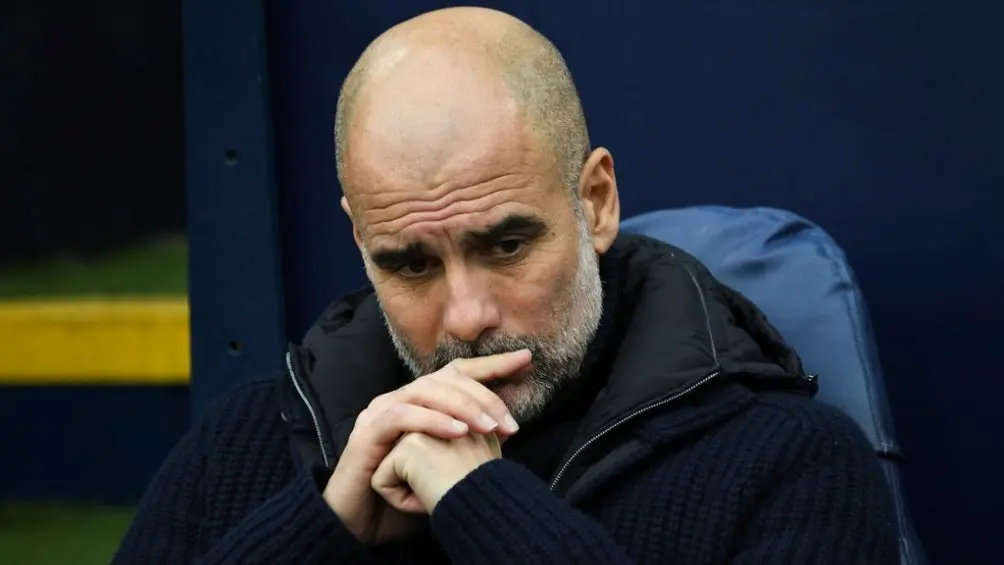 Pep Guardiola, entrenador del Manchester City | AP
