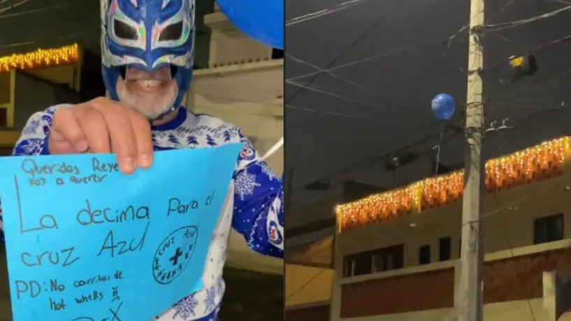¡No llega la décima! Aficionado de Cruz Azul pide a Reyes Magos título... pero falla