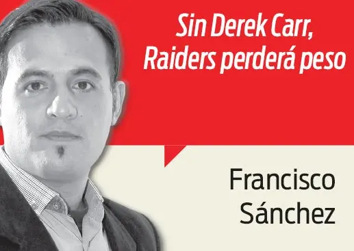 Raiders, uno menos