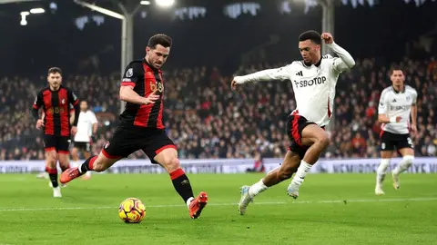Premier League: Fulham empata y reparte puntos con Bournemouth en Craven Cottage