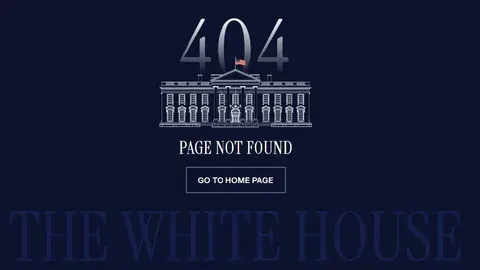 Cierran página y redes en español de la Casa Blanca por orden de Trump