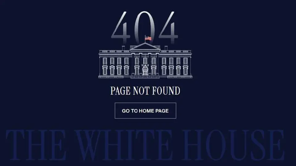 Cierran página y redes en español de la Casa Blanca por orden de Trump