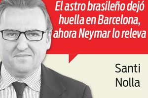 Ronaldinho, en el corazón