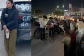 VIDEO: Mujer protesta en agencia porque su auto sale mal; gente llega con música y carne asada para apoyarla