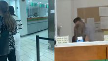 VIDEO: ¿Viva el amor? Empleados del IMSS son exhibidos besándose… ¡en horario laboral!