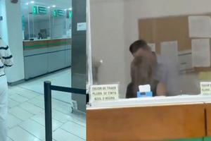 VIDEO: ¿Viva el amor? Empleados del IMSS son exhibidos besándose… ¡en horario laboral!