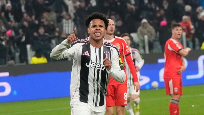 McKennie en celebración con la Juventus | AP