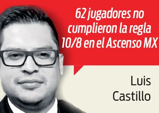 No cumplen con la regla 10/8