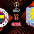 Fenerbahce vs Aston Villa EN VIVO Europa League Jornada 7