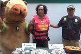 Policía en Perú se disfraza de capibara para atrapar a un narcotraficante