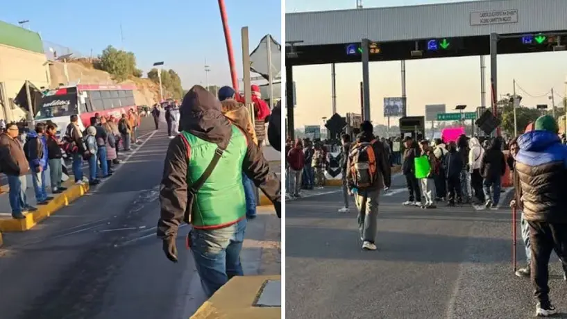 ¿Hay bloqueos en Ecatepec hoy? Trabajadores del Suteym toman casetas