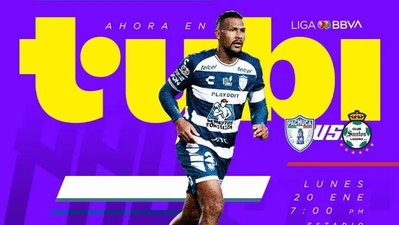Así fue la primera transmisión de Pachuca a través de la plataforma Tubi