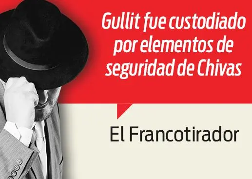 Gullit Peña, custodiado como delincuente