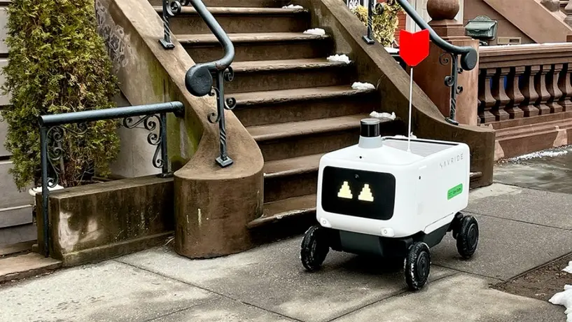 Uber lanza servicio de entrega de comida a través de robots en Estados Unidos