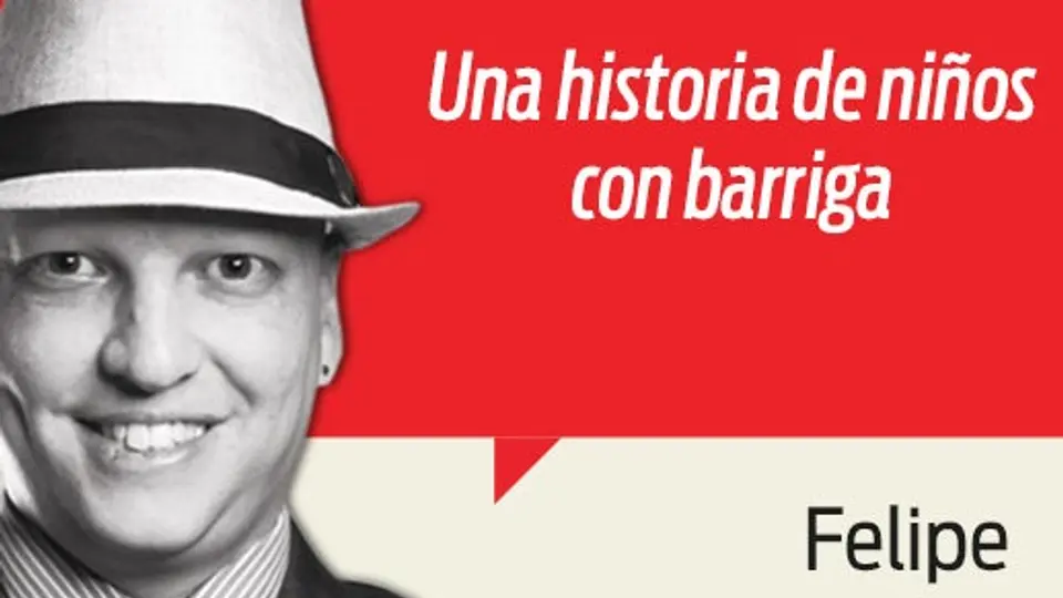 Una historia de niños con barriga
