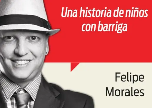 Una historia de niños con barriga