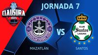 Mazatlán vs Santos: ¿Dónde y a qué hora ver en vivo la Jornada 7 del Clausura 2025?