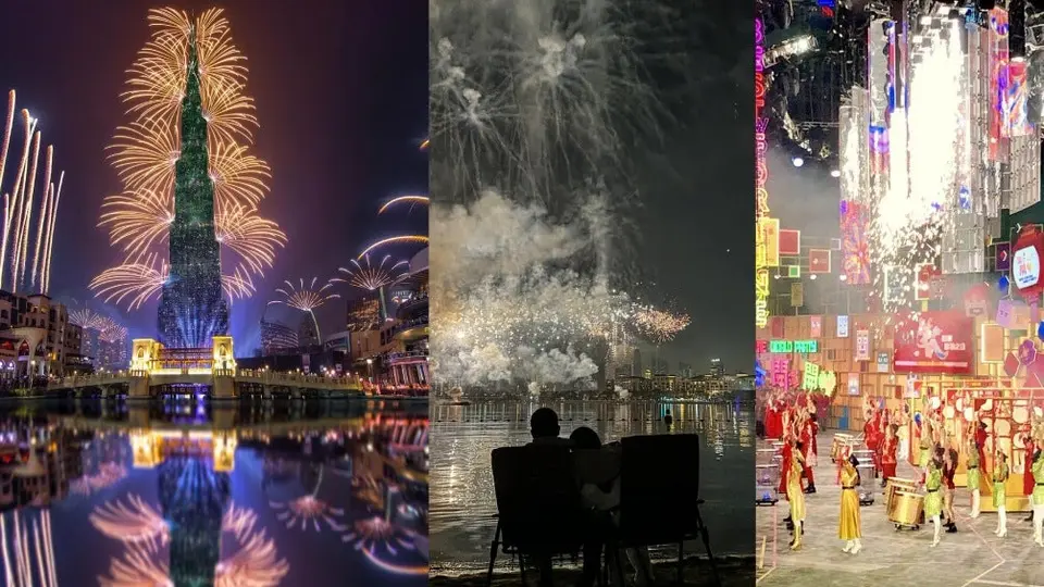 Estos son los primeros países en recibir el año 2025
