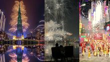 Estos son los primeros países en recibir el año 2025