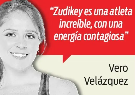 La vencedora de obstáculos