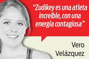 La vencedora de obstáculos