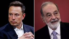 Carlos Slim lanza apuesta de 1 dólar a Elon Musk sobre que no llegará a Marte en 2028