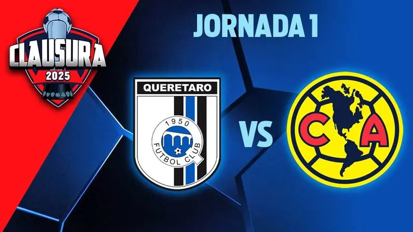 Querétaro vs América EN VIVO Liga MX Clausura 2025 Jornada 1