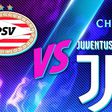 PSV vs Juventus EN VIVO UEFA Champions League Playoffs Vuelta