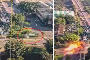 VIDEO: Avioneta cae de emergencia sobre avenida en San Paulo, Brasil