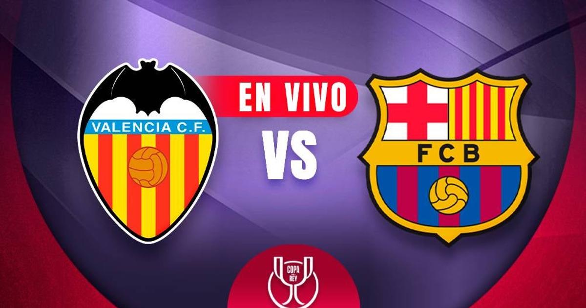 Valencia vs Barcelona EN VIVO Copa del Rey Cuartos de Final | RÉCORD