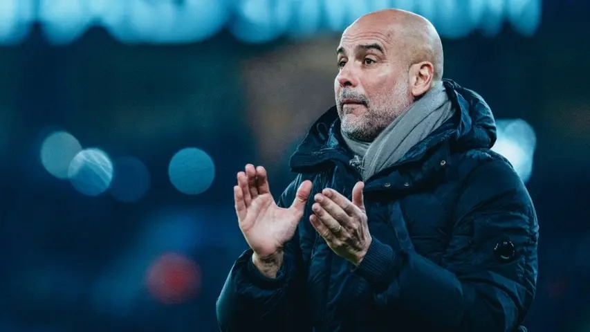 Pep Guardiola, entrenador del Manchester City | AP